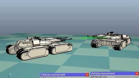 Robot Simulator: tracks in V-REP