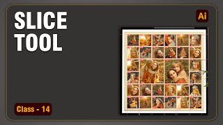 Master the Slice Tool in Illustrator | Complete Guide to Slicing & Exporting | Class 12 | M-Verse
