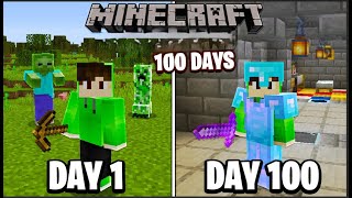 100 Days In Minecraft