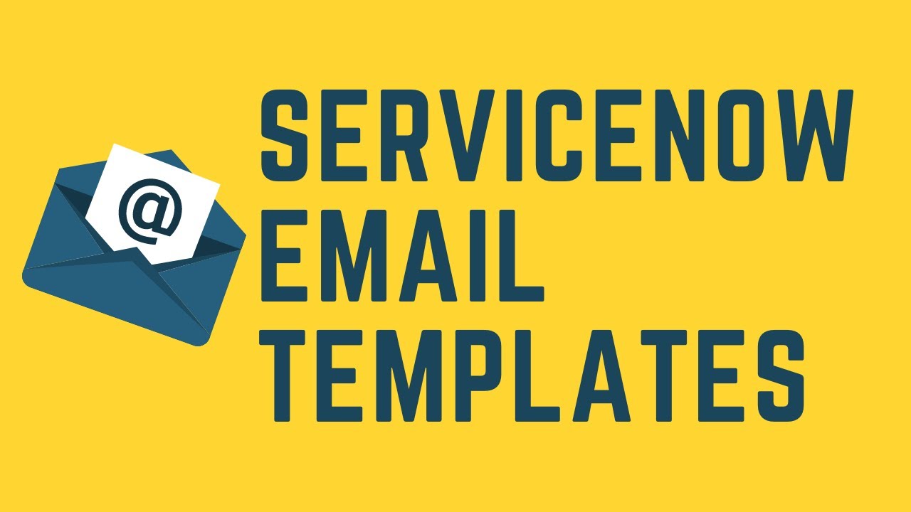 Servicenow Email Client Template