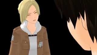 Annie Wants Eren Now Eren X Annie Attack On An Mmd Remake