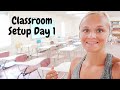 MIDDLE SCHOOL CLASSROOM SETUP DAY 1 | LIVMJEV