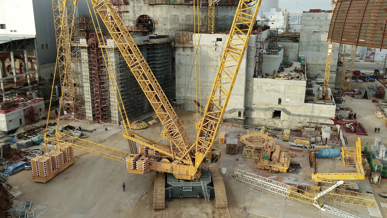 Liebherr crawler crane with the highest capacity YouTube