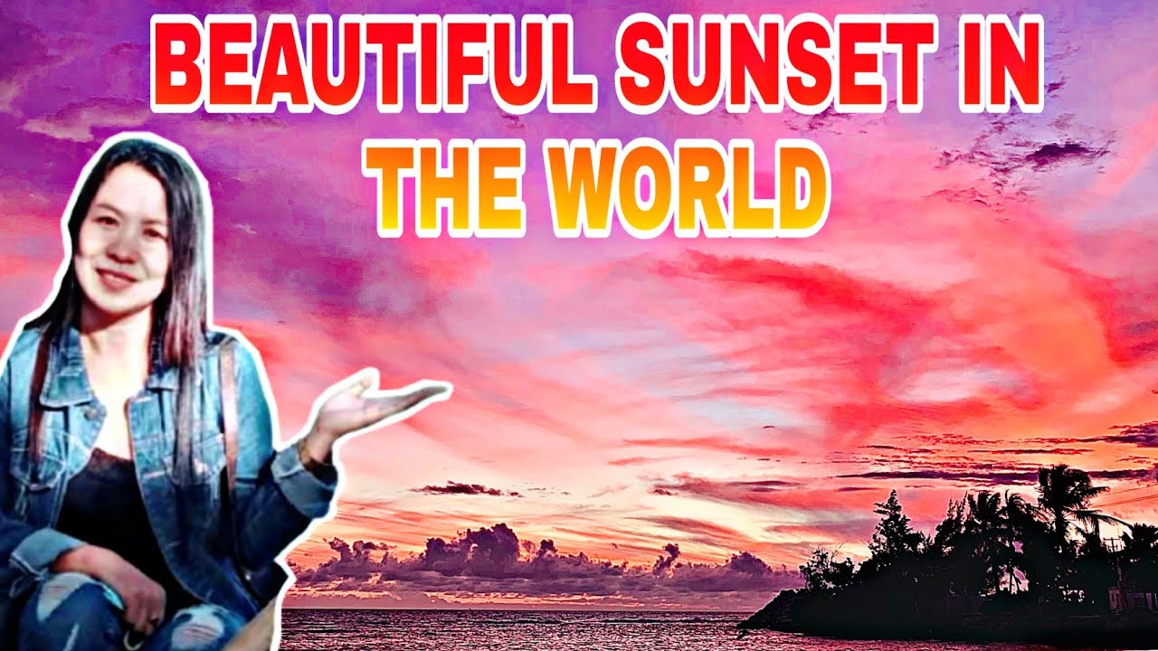MOST BEAUTIFUL SUNSET||AMAZING SUNSET VIEW IN THE WORLD(BEST SUNSET)