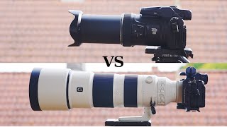 Nikon P1000 vs Sony Full Frame Camera - filming Saturn \& Jupiter - who wins the Ultra Zoom battle?
