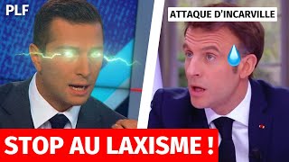 Jordan Bardella CLASH Macron à propos de l'attaque d'Incarville