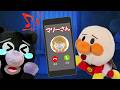 呪いの人形から電話がきた!?恐怖のマリーさんが少しずつ赤ちゃんアンパンマンのお家に近づいてくる!