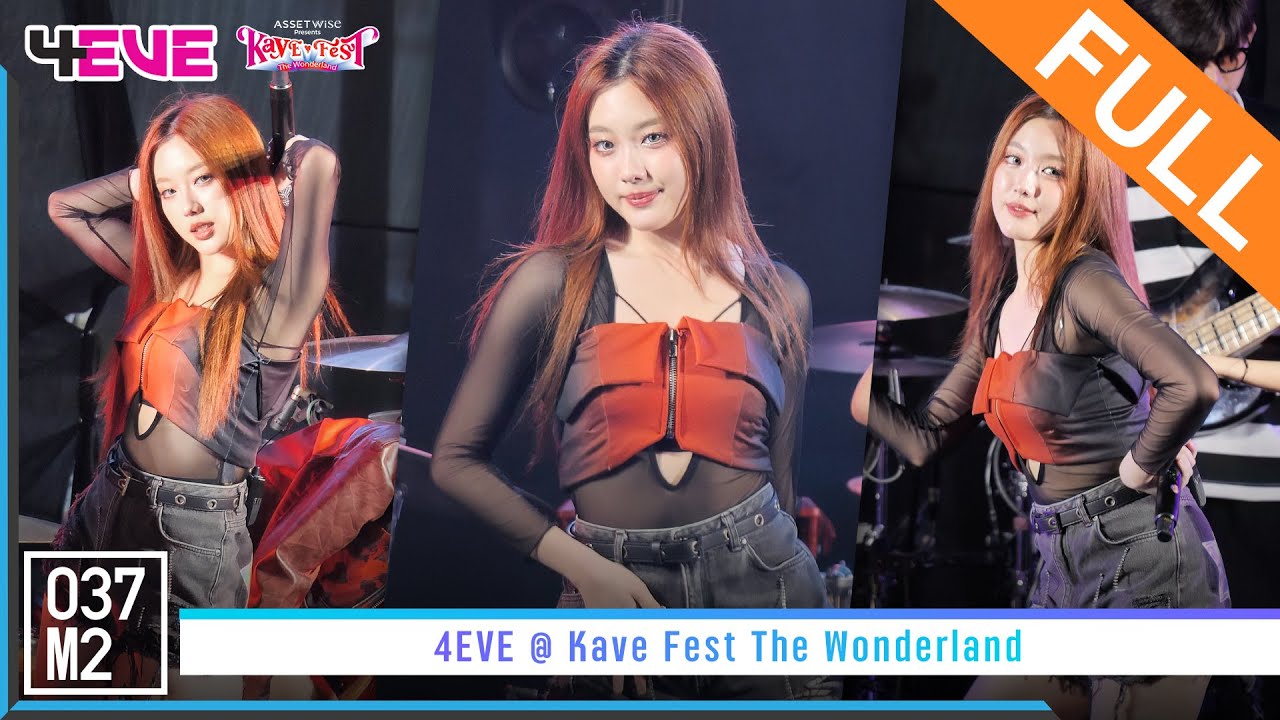 4EVE Aheye @ Kave Fest The Wonderland, Mingle Mall [Full Fancam 4K 60p] 230908