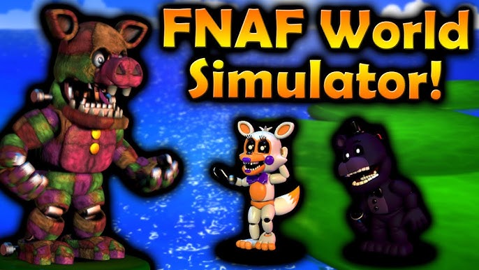 We find LOLBIT! - FNAF World Simulator - Part 2 