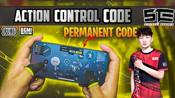 (2023) STE Action Control code & Sensitivity code 5 finger claw PUBG & BGMI #steactioncontrolcode