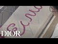 The Making Of The Embroidered Banners From The Haute Couture Spring-Summer 2020 Show Set