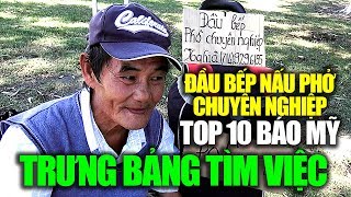 Đầu bếp nấu phở Top 10, sa cơ thất nghiệp ra phố trưng bảng tìm việc