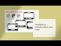 US Army, US Navy, US Air Force and USMC - Marines Patriotic Motorcycle License Plate Frames