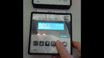 Mikro X10 front panel Test Trip