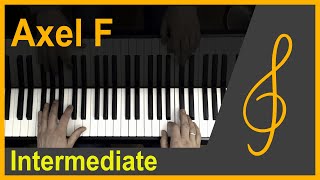 Axel F  from Beverly Hills Cop (Intermediate piano cover)