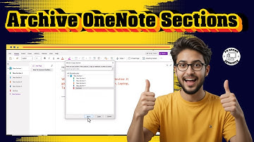 Secties archiveren in OneNote | Stapsgewijze handleiding (2025)