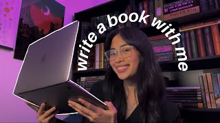 write a book with me (it doesn't go super well) | writing vlog