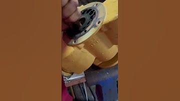 Removing sea water impeller #drill #engineering #jackup #impeller