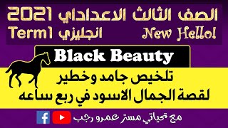 تلخيص قصة الجمال الاسود black beauty وحل اسئله المحافظات للعام الماضي