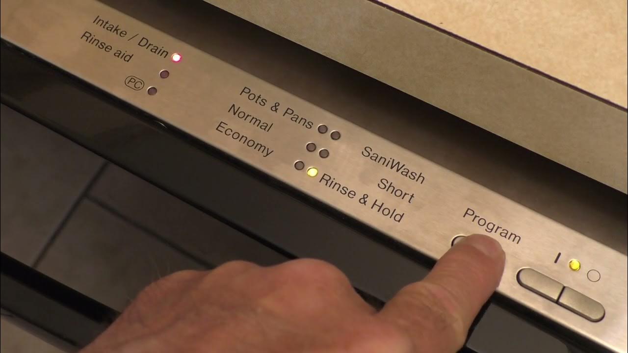 How to change the end of program buzzer on your Miele dishwasher YouTube