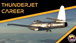 IL-2 Korea F-84E Thunderjet Career Mode
