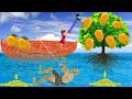 जादुई इट नाव नदी में आम का पेड़ Magical Brick Boat Mango Tree हिंदी कहानियां Kahani 3D Hindi Kahaniya