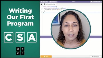 CSA: Writing Our First Program