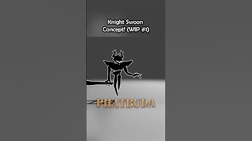 Knight Slash Concept! 🔪 #deltarune #blender3d #3danimation