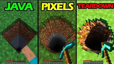 Java vs Pixels vs Teardown...  @TommyGang