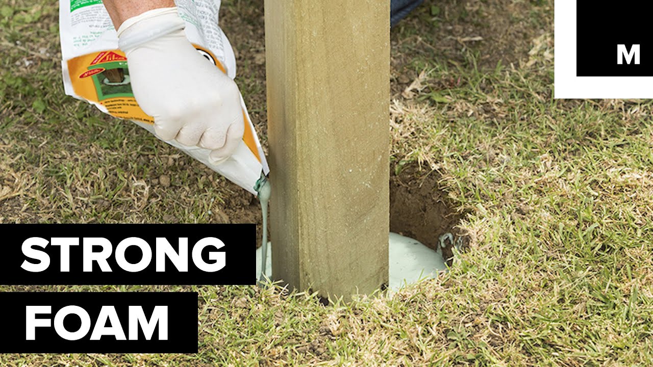 This Expanding Foam Will Save You From Hours of Laboring Over Heavy