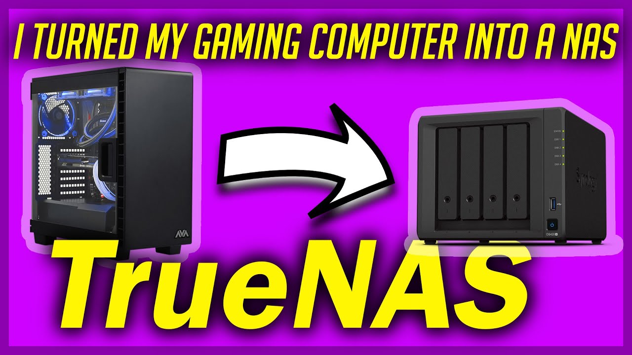 Building NAS Using TrueNAS Turning Old Computer Into NAS - YouTube