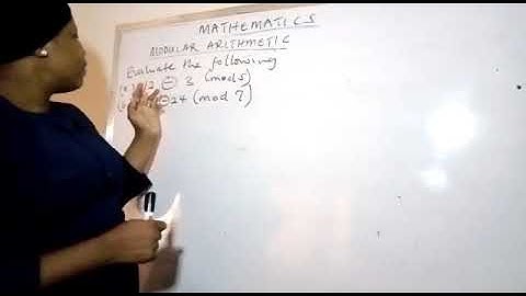 Subtraction in Modular Arithmetic