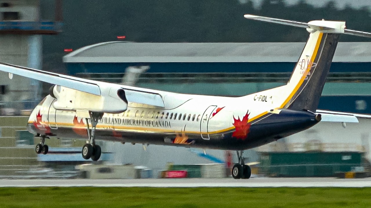 Crosswind Landings and Takeoffs at Victoria International Airport CYYJ