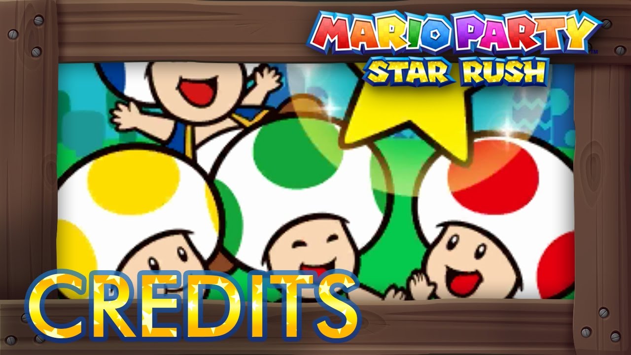 mario party star rush all characters logos