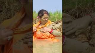Full Video on Village Women Fishing Channel #shorts #Viralfishing