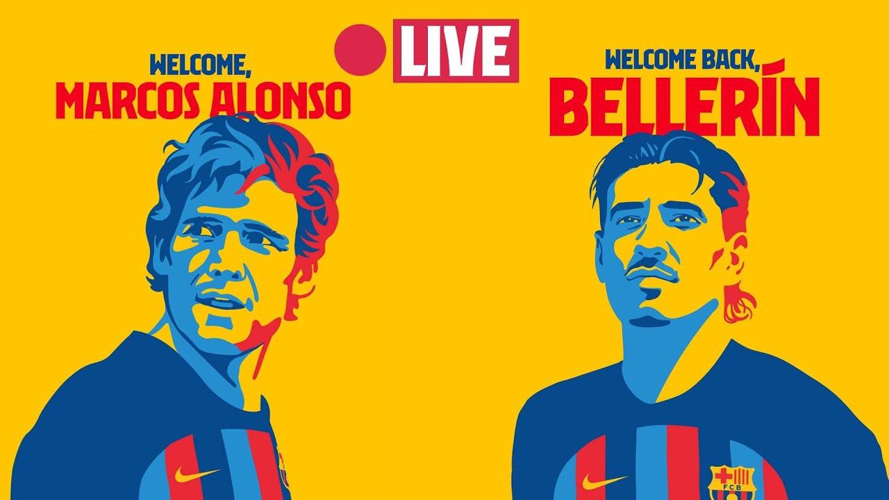 🔴 FULL LIVESTREAM: MARCOS ALONSO & BELLERÍN'S PRESENTATION