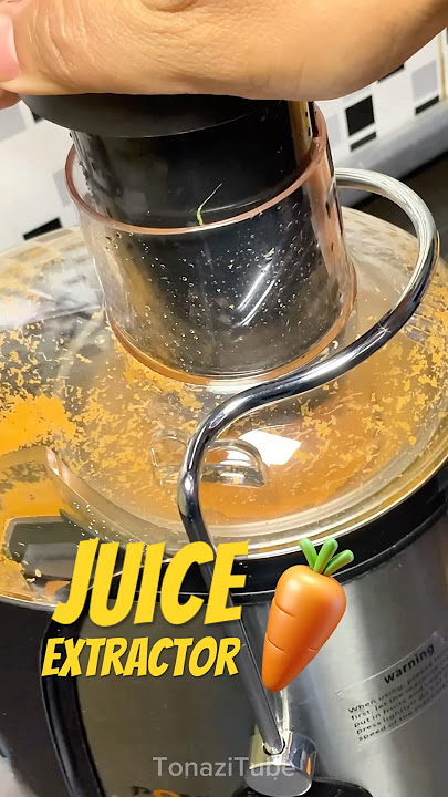 PONY Juice Extractor Setup #carrotjuice #juicer #juiceextractor