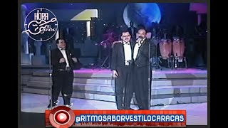 LA RUBIA Y LA TRIGUEÑA CON OSCAR D´LEÓN Y SUS MÚSICOS 1992