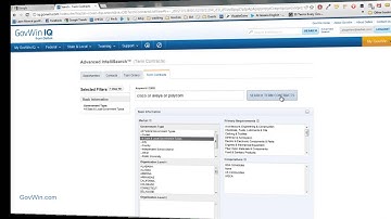 A Look Inside GovWin IQ
