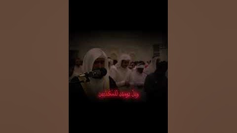 سورة المرسلات/سلمان العتيبي ❤️