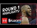 Chris PAUL Full ROUND 1 Highlights vs Minnesota Timberwolves | All GAMES - 2018 Playoffs