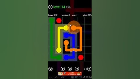 Flow Bridges - level 14 classic pack 6 x 6