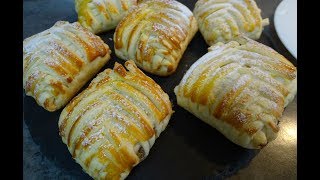 СЛОЙКИ С НАЧИНКОЙ ИЗ ЯБЛОК И ГРЕЦКИХ ОРЕХОВ ВКУСНЫЙ и простой рецепт от Inga Avak СЛОЙКИ С НАЧИНКОЙ ИЗ ЯБЛОК И ГРЕЦКИХ ОРЕХОВ ВКУСНЫЙ и простой рецепт от Inga Avak