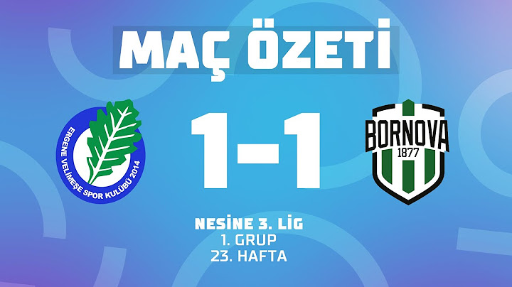 MAÇ ÖZETİ | Nesine 3. Lig 1. Grup | Ergene Velimeşe Spor 1-1 Bornova 1877 Sportif Yatırımlar