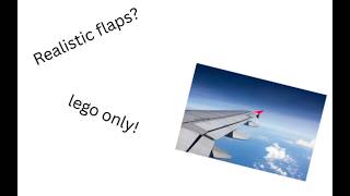how to make flaps for any plane in lego
