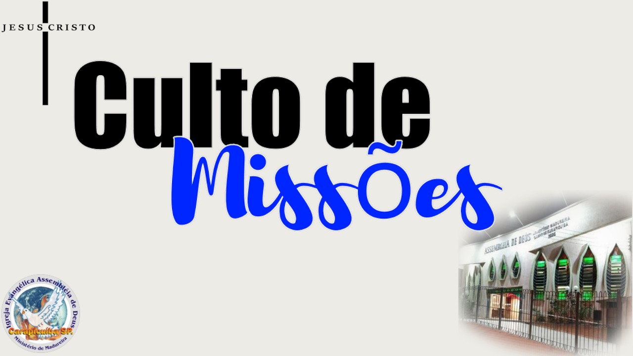 Culto de Missões -01/03/2026 18h
