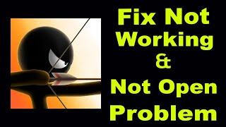 How To Fix Stickman Archer App Not Working | Stickman Archer Not Open Problem | PSA 24 screenshot 2