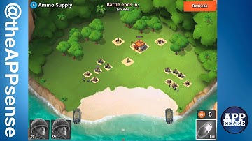 Ammo Supply (2) Single Player Island - Boom Beach Walkthrough