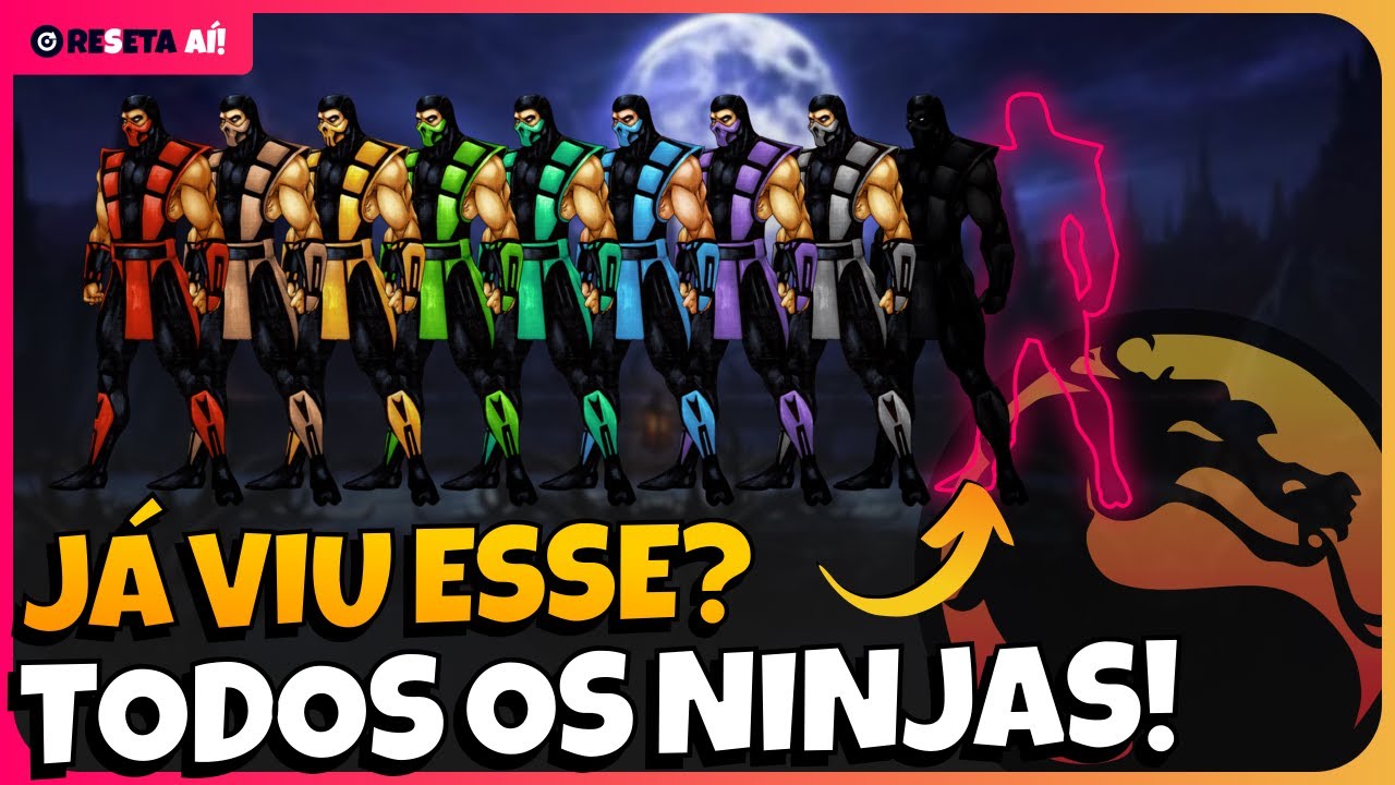 Todos os ninjas do Mortal Kombat [COMPLETO]
