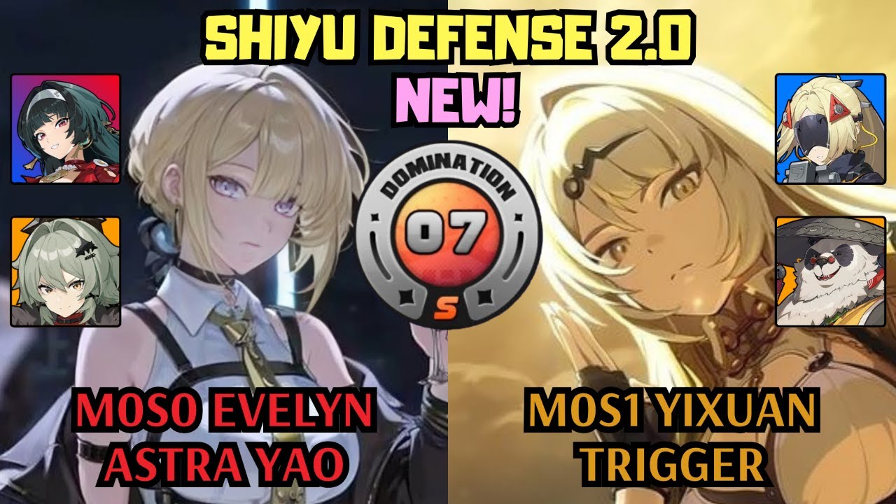 M0 Evelyn x Astra Yao & M0 Yixuan x Trigger | 2.0 NEW Shiyu Defense 7 | Zenless Zone Zero